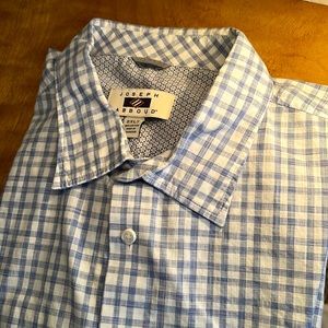 Lightweight, Plaid Joseph Abboud Button-Up